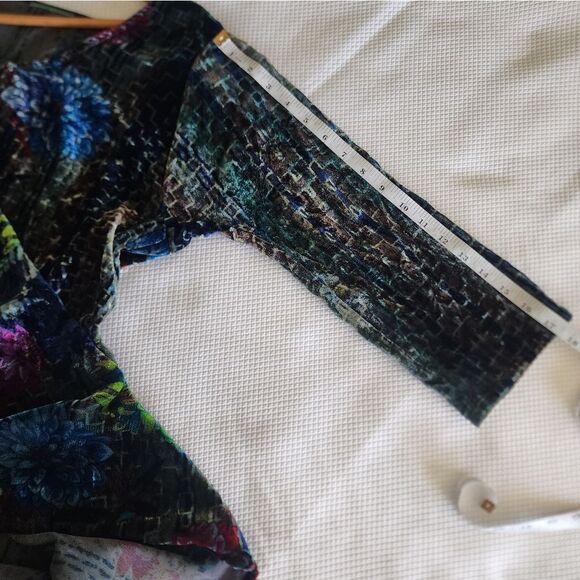 Floral Multicolor Women's Dress - Picture 9 of 9